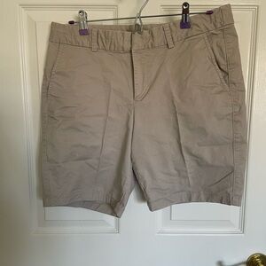 Gap Khakis Bermuda Shorts in Tan